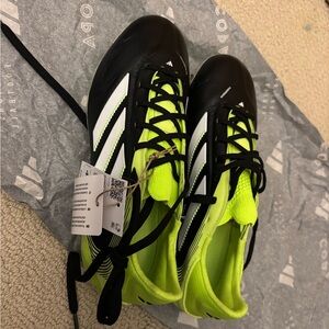 Adidas Black and Green Copas